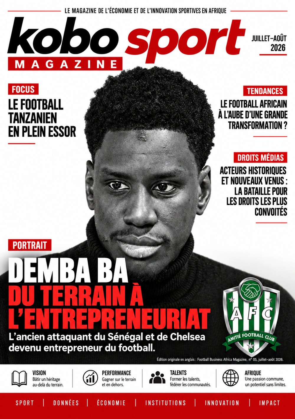 Couverture du hors-série n° 1 · Juillet–août 2026