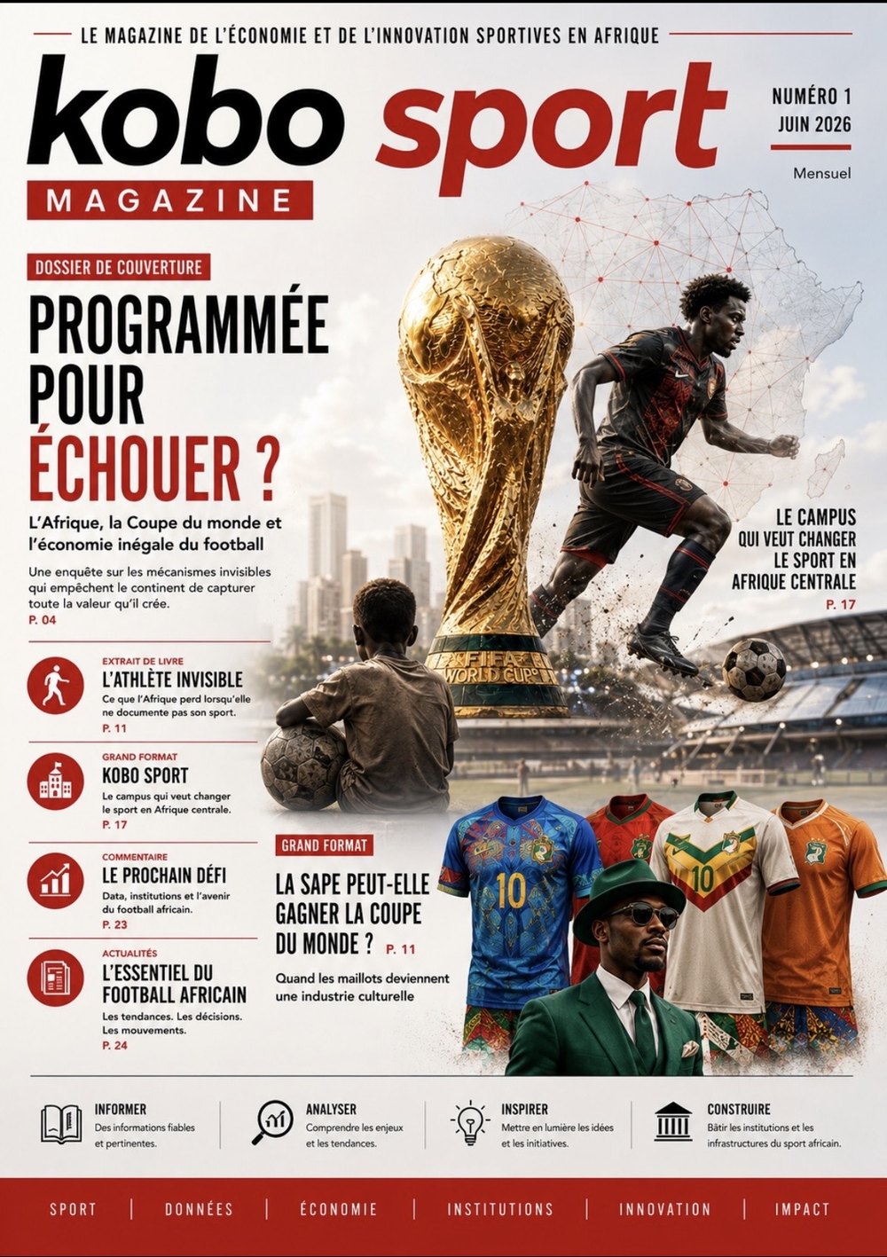 Couverture du numéro 1 · Juin 2026